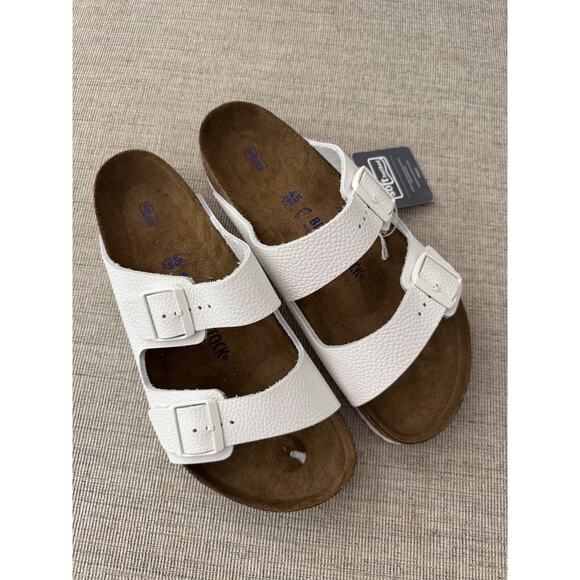 NEW Birkenstock Men’s Slides Arizona Soft Footbed Flat Open Toe Sandals M12 - Picture 3 of 4